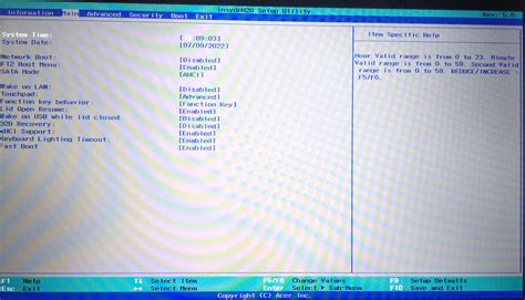 How to get advanced bios .